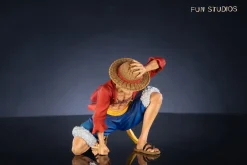 POP Scale Squatting Monkey D. Luffy - ONE PIECE Resin Statue - FUN Studios