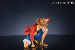 POP Scale Squatting Monkey D. Luffy - ONE PIECE Resin Statue - FUN Studios