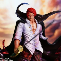 POP Scale Standing Red Haired Shanks - ONE PIECE Resin Statue - JacksDo Studios