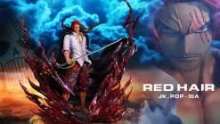 POP Scale Standing Red Haired Shanks - ONE PIECE Resin Statue - JacksDo Studios