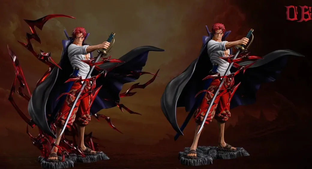POP Scale Standing Shanks - ONE PIECE Resin Statue - OB-Studio