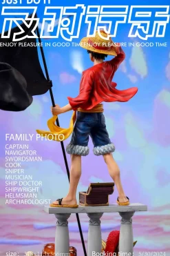 POP Scale Two Years Later Straw Hat Crew Family Portrait Monkey D. Luffy - ONE PIECE Resin Statue - Just Do It Studio