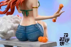 POP Scale Two Years Later Straw Hat Crew Family Portrait Nami - ONE PIECE Resin Statue - Just Do It Studio
