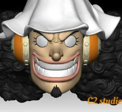 POP Scale Usopp - ONE PIECE Resin Statue - C2 Studio