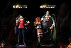 POP Scale Vito & Gotti - ONE PIECE Resin Statue - Black Studio