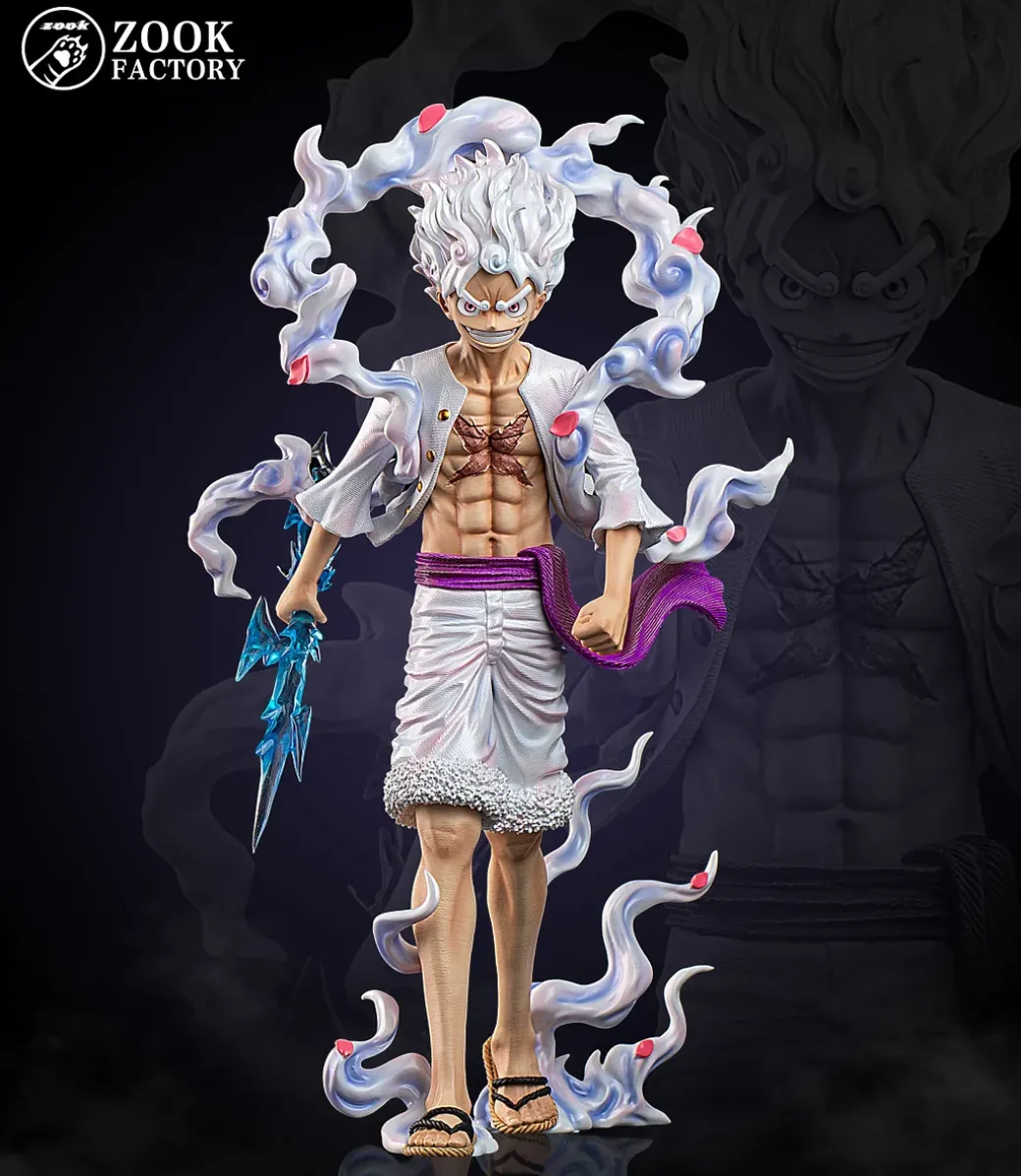 POP Scale Walking Nika Monkey D. Luffy - ONE PIECE Resin Statue - Zook Factory Studios