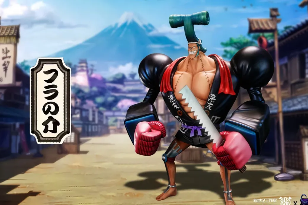 POP Scale Wano Country Ver. Franky - ONE PIECE Resin Statue - XinShiJi Studio