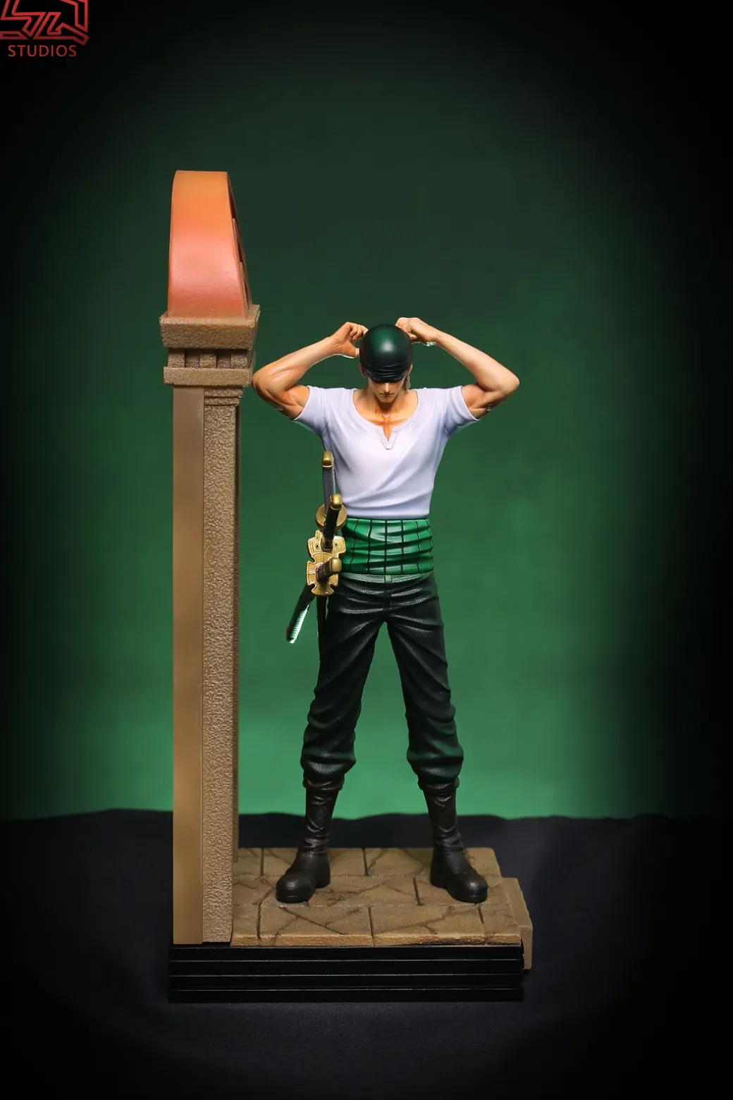 POP Scale Water 7 Saga Roronoa Zoro - ONE PIECE Resin Statue - SQ Studio