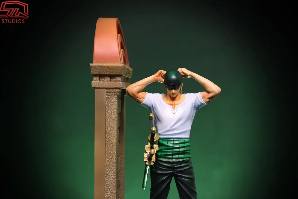 POP Scale Water 7 Saga Roronoa Zoro - ONE PIECE Resin Statue - SQ Studio