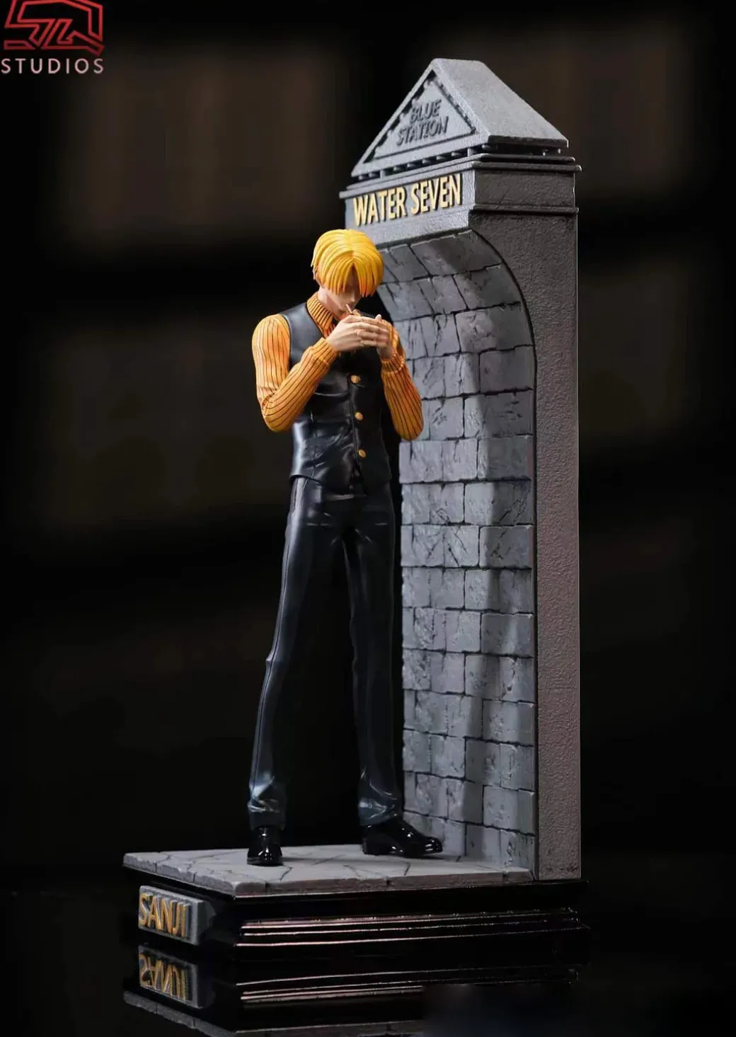 POP Scale Water 7 Saga Sanji - ONE PIECE Resin Statue - SQ Studio