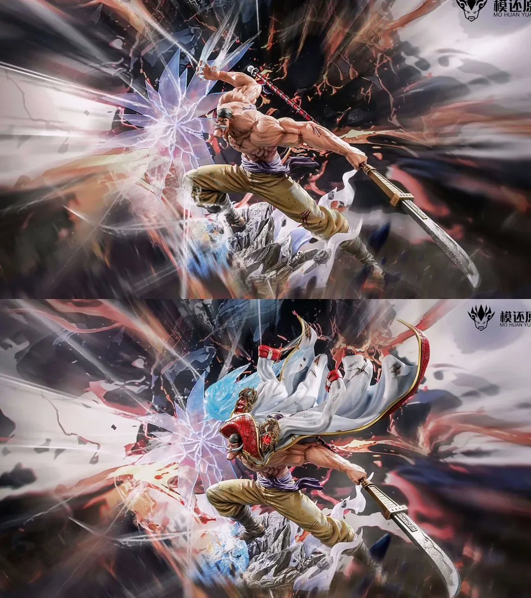 POP Scale Whitebeard Edward Newgate - ONE PIECE Resin Statue - MoHuanYuan Studios