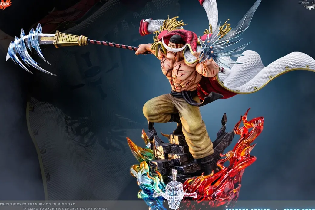 POP Scale Whitebeard Edward Newgate - ONE PIECE Resin Statue - Restart Studio