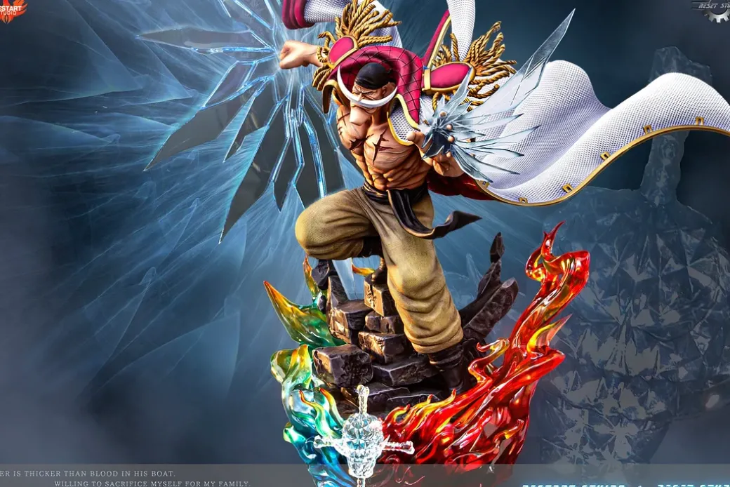 POP Scale Whitebeard Edward Newgate - ONE PIECE Resin Statue - Restart Studio