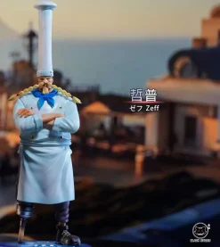 POP Scale Zeff & Kuro - ONE PIECE Resin Statue - Black Studios