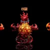 POP WCF Scale Flame-Flame Fruit 2.0 - ONE PIECE Resin Statue - UNO Studio