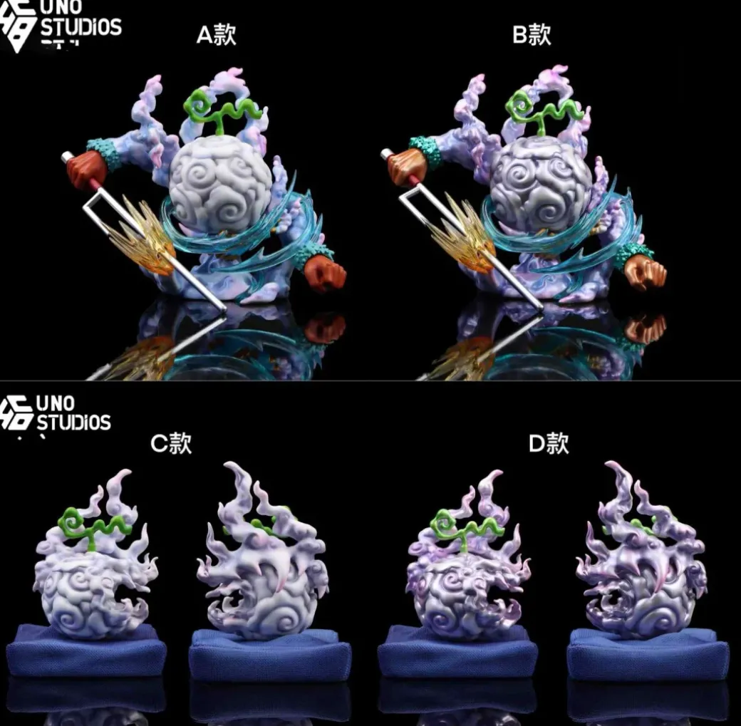 POP WCF Scale Smoke-Smoke Fruit - ONE PIECE Resin Statue - UNO Studio