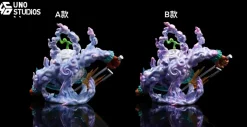 POP WCF Scale Smoke-Smoke Fruit - ONE PIECE Resin Statue - UNO Studio
