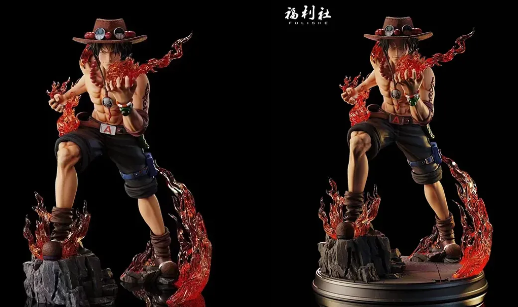 POPMAX & 1/6 Scale Portgas D. Ace - ONE PIECE Resin Statue - FuLiShe Studio
