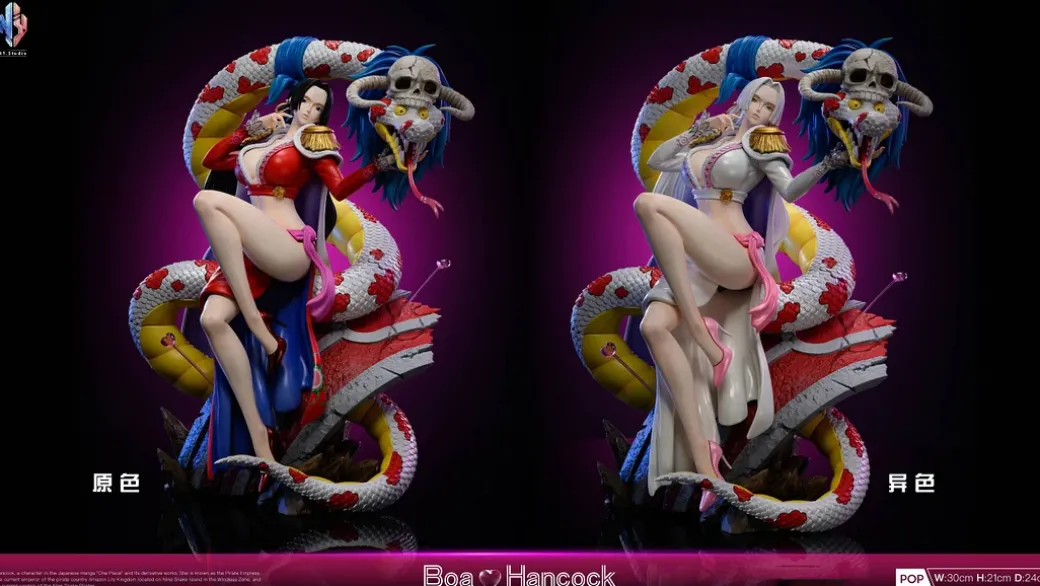 POPMAX Scale Boa Hancock - ONE PIECE Resin Statue - NY Studio