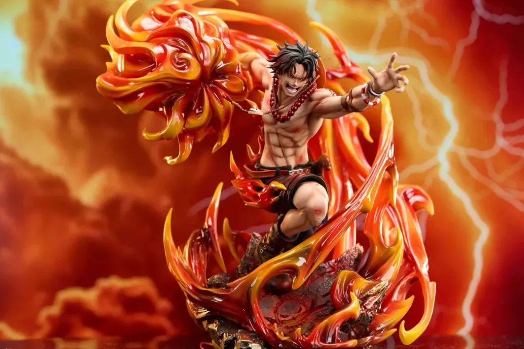 POPMAX Scale Fire Fist Portgas D. Ace - ONE PIECE Resin Statue - FAST Studio
