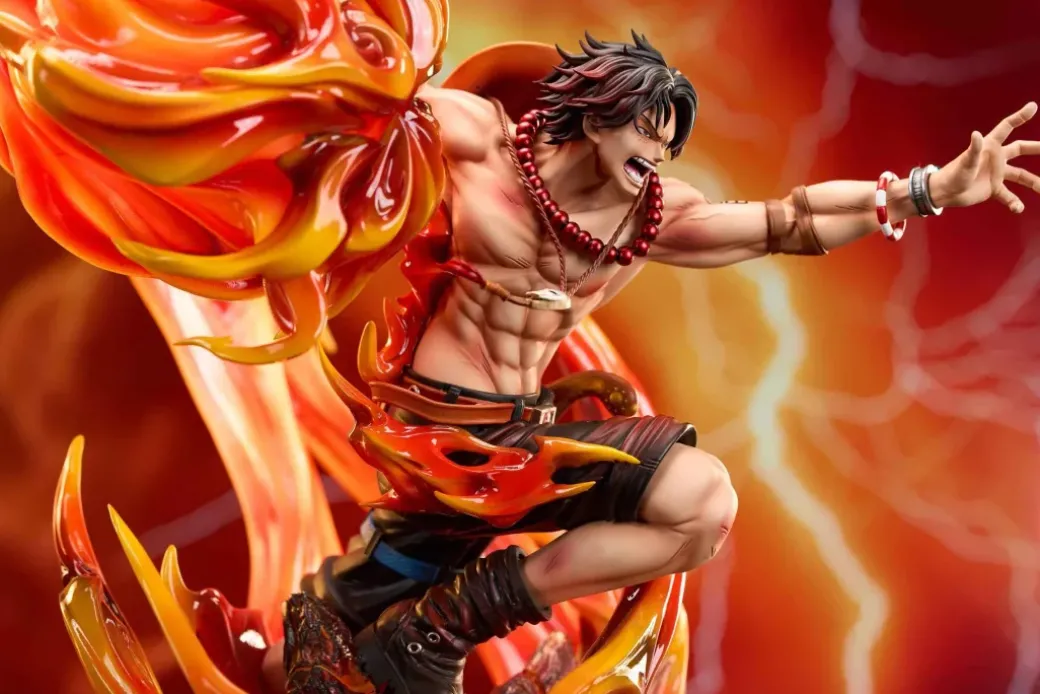 POPMAX Scale Fire Fist Portgas D. Ace - ONE PIECE Resin Statue - FAST Studio