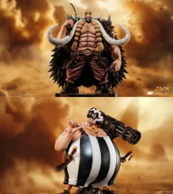 POPMAX Scale Jack & Queen - ONE PIECE Resin Statue - CAO Studio