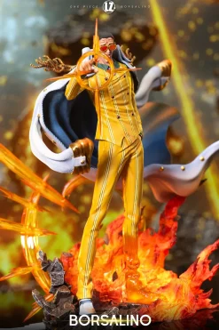 POPMAX Scale Kizaru/ Borsalino with LED - ONE PIECE Resin Statue - LZ Studio