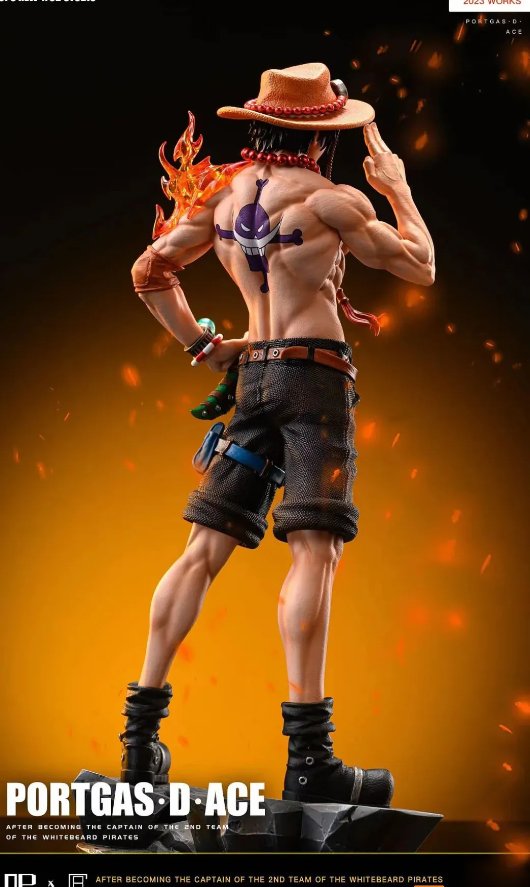 POPMAX Scale Portgas D. Ace - ONE PIECE Resin Statue - OP-Crew Studio