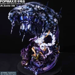 POPMAX Scale Rubber Rubber Monkey God Gun Base ONLY - ONE PIECE Resin Statue - JacksDo Studios