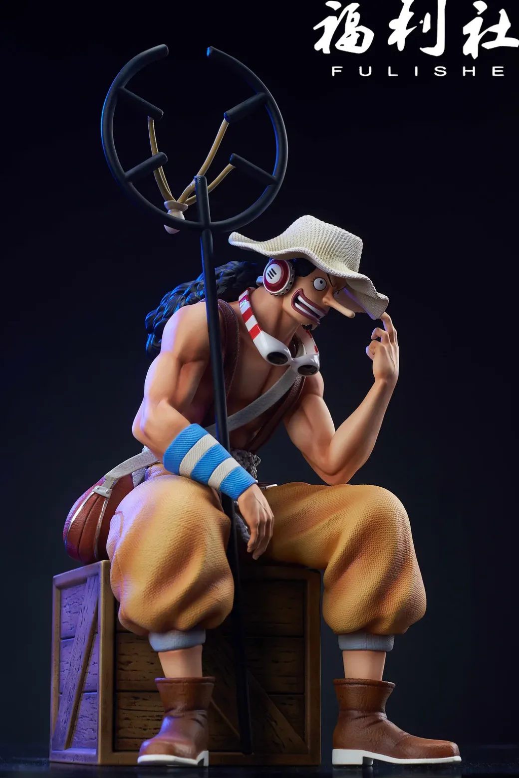 POPMAX Scale Usopp - ONE PIECE Resin Statue - FuLiShe Studio