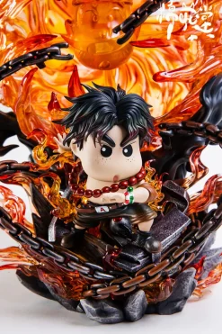 Portgas D. Ace & Ace Cosplay Shin-chan - ONE PIECE Crayon Shin-chan Resin Statue - MianHuaTang Studios