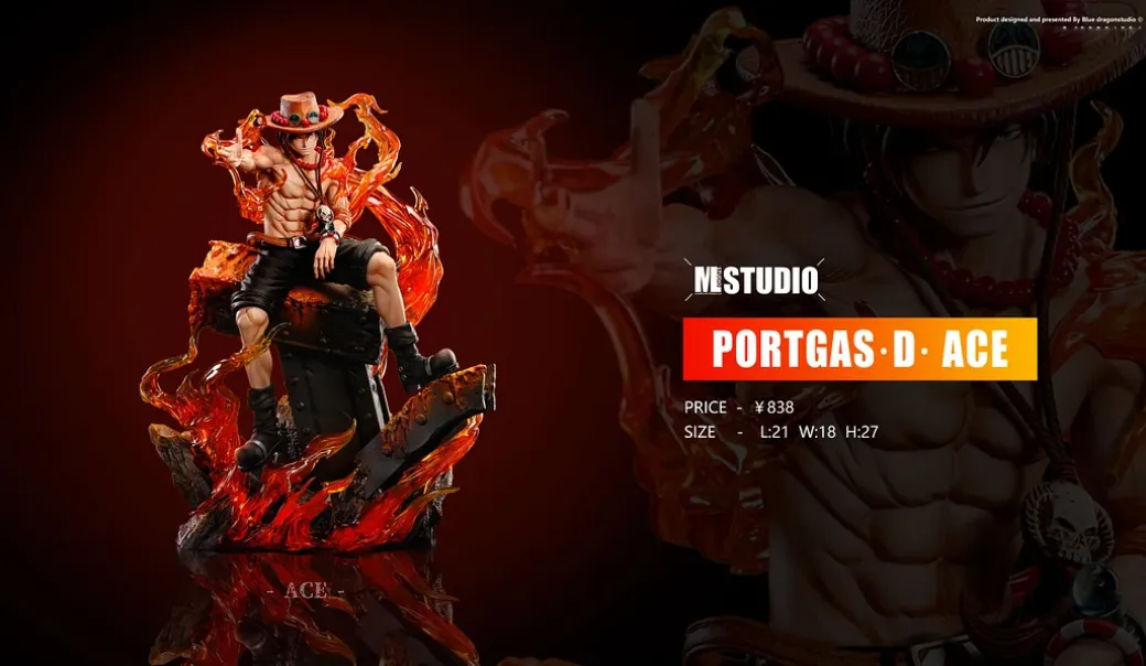 Portgas D. Ace - ONE PIECE Resin Statue - ML Studio