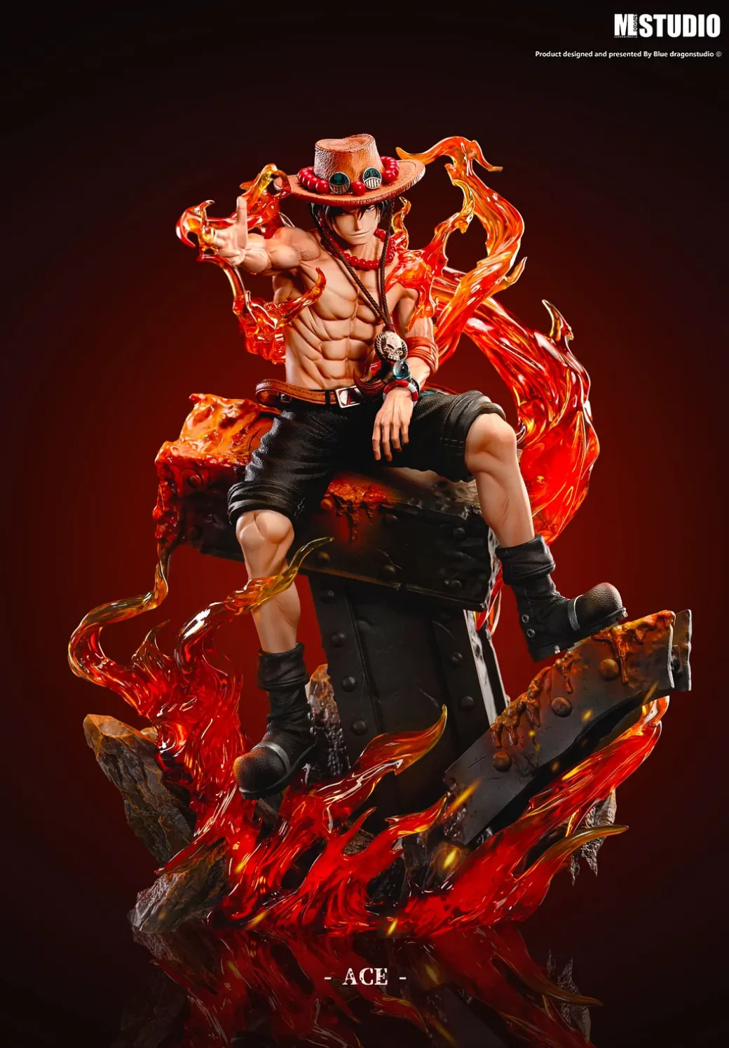 Portgas D. Ace - ONE PIECE Resin Statue - ML Studio