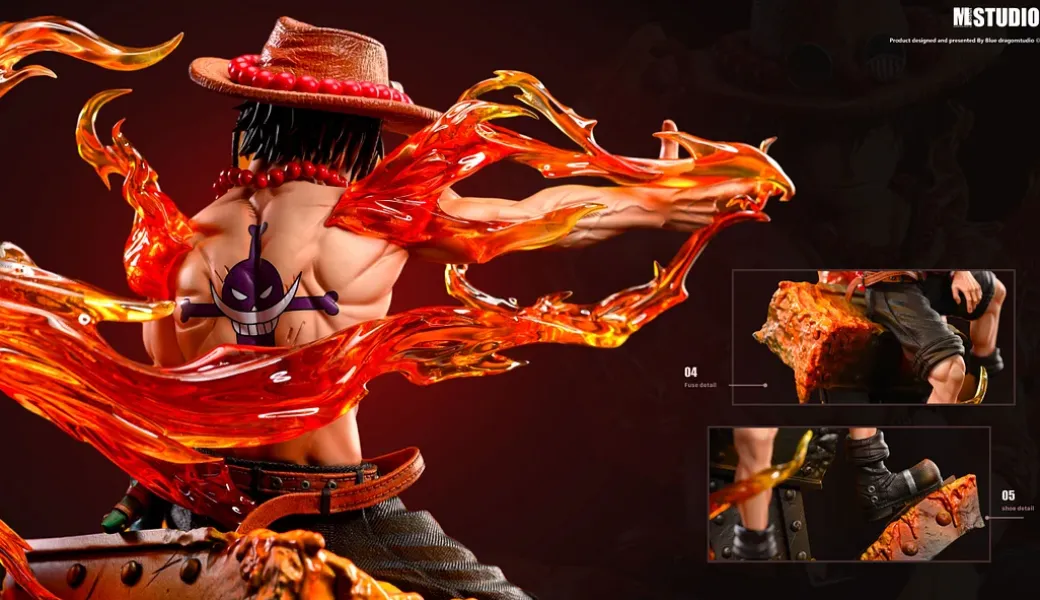 Portgas D. Ace - ONE PIECE Resin Statue - ML Studio