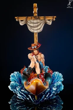 Portgas D. Ace Using Striker - ONE PIECE Resin Statue - Brain Hole Studio