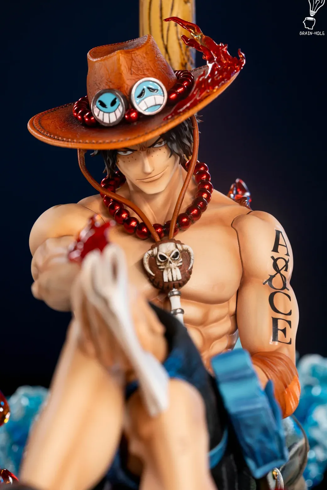 Portgas D. Ace Using Striker - ONE PIECE Resin Statue - Brain Hole Studio