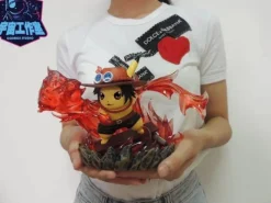 Portgas·D·Ace Cosplay Pikachu - ONE PIECE Pokemon Resin Statue - Cosmos Studios
