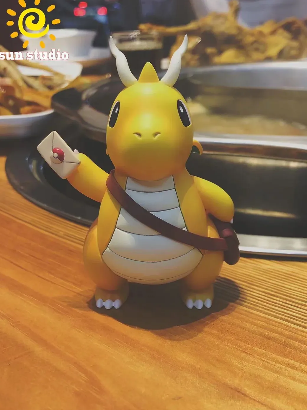 Postman Dragonite - Pokemon Resin Statue - sun Studios