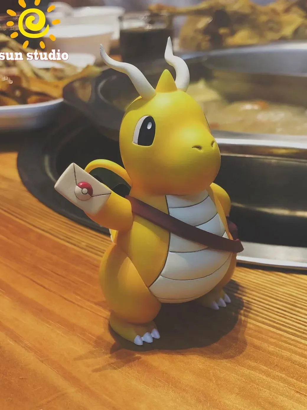 Postman Dragonite - Pokemon Resin Statue - sun Studios
