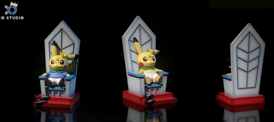 Prince Bojji Cosplay Pikachu - Ranking of Kings Pokemon Statue - XO Studio