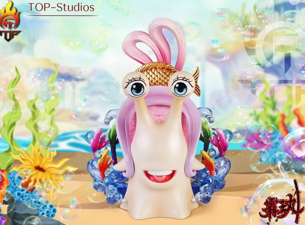 Princess Series DenDen Mushi of Carrot, Princess Shirahoshi & Perona - ONE PIECE Resin Statue - TOP-Studios