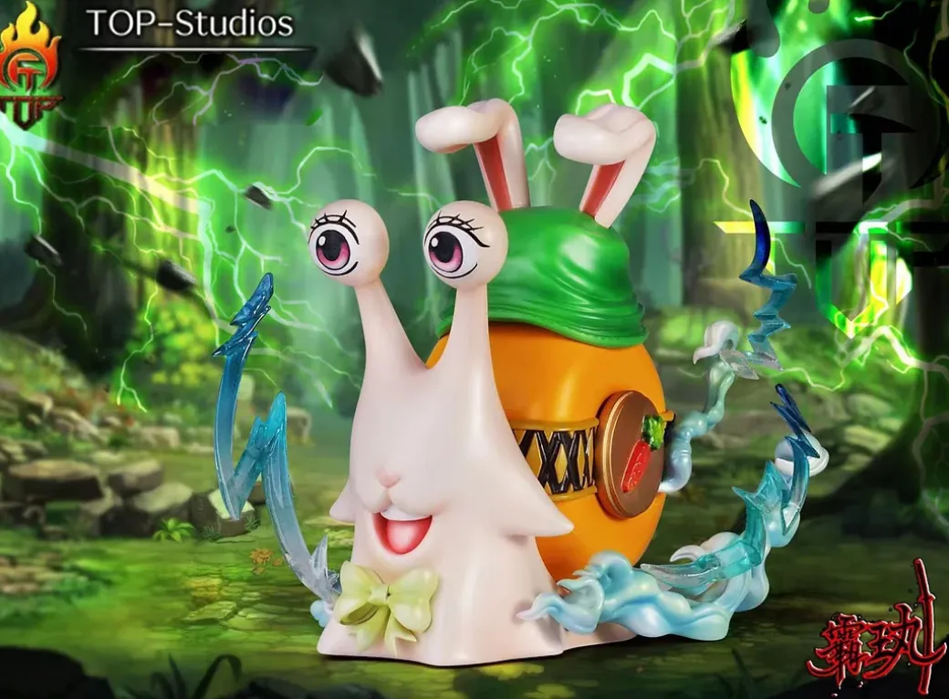 Princess Series DenDen Mushi of Carrot, Princess Shirahoshi & Perona - ONE PIECE Resin Statue - TOP-Studios