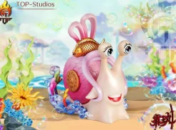 Princess Series DenDen Mushi of Carrot, Princess Shirahoshi & Perona - ONE PIECE Resin Statue - TOP-Studios