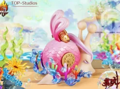 Princess Series DenDen Mushi of Carrot, Princess Shirahoshi & Perona - ONE PIECE Resin Statue - TOP-Studios