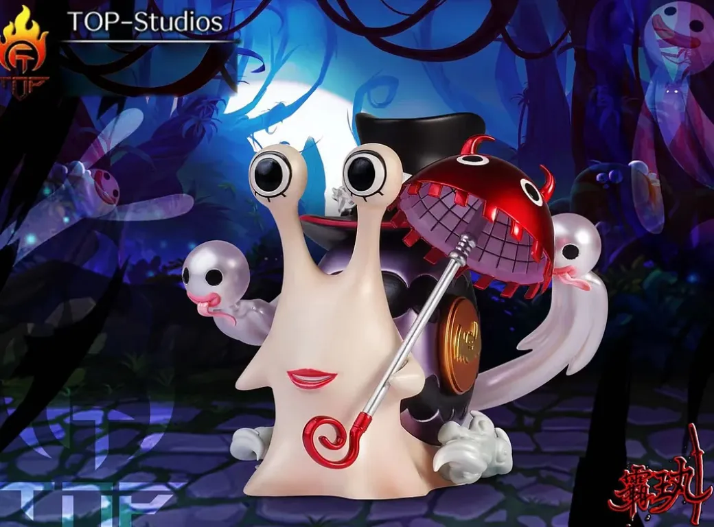 Princess Series DenDen Mushi of Carrot, Princess Shirahoshi & Perona - ONE PIECE Resin Statue - TOP-Studios