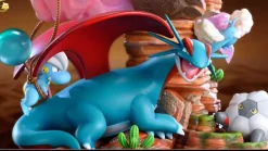 Pseudo Legendary Pokemon No.1 Salamence with LED - Pokemon Resin Statue - Crescent-Studios