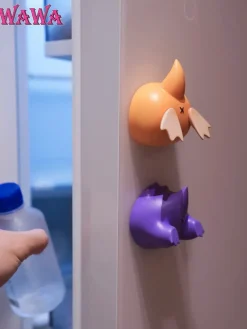 Psyduck & Gengar Fridge Magnet - Pokemon Statue - WAWA Studio