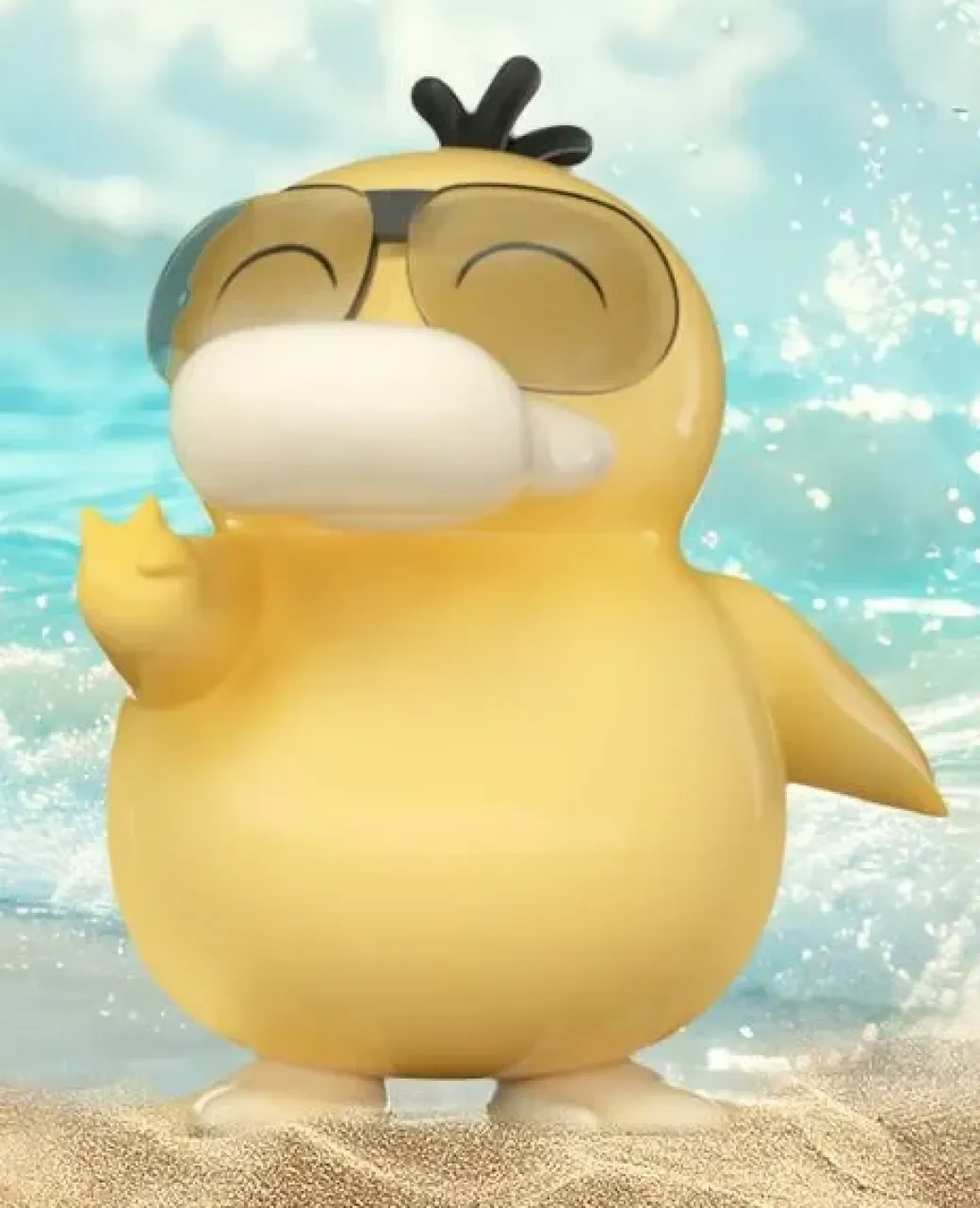 Psyduck & Slowpoke - Pokemon Statue - ZaoWuGuan Studio
