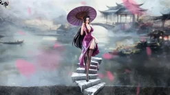 Purple Dress Ver. Boa Hancock - ONE PIECE Resin Statue - WanJie Studio