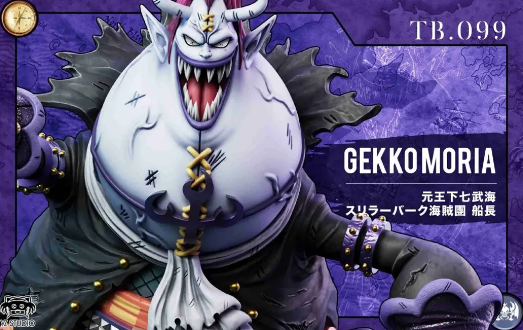 Rampage Gecko Moria - ONE PIECE Statue - YZ Studios
